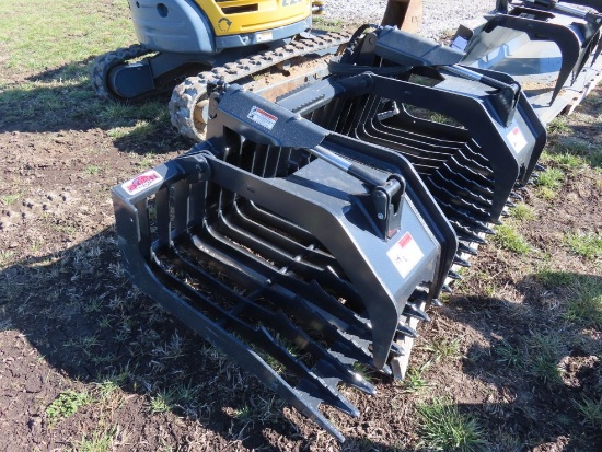 Stout Quick Attach HD72-3 Rock Bucket Grapple