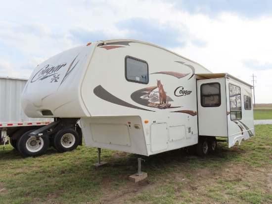 2011 Cougar Camper Trailer
