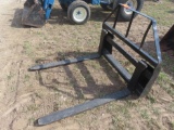 Unused Quick Attach Pallet Forks