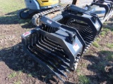 Stout Quick Attach HD72-3 Rock Bucket Grapple