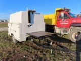 Job / Utility Trailer with 5K Walt LP Generator