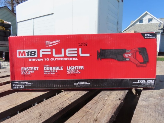 Milwaukee M18 Fuel Sawzall Recip Saw