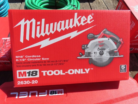 Milwaukee M18 Cordless 6 1/2" Circular Saw