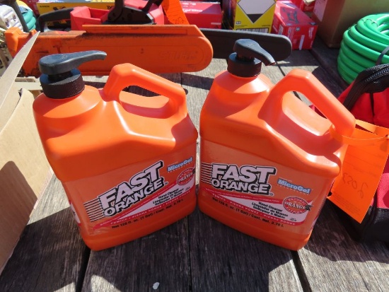 (2) Fast Orange Hand Cleaner