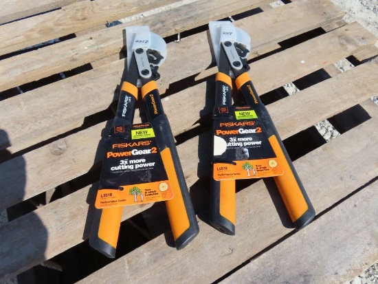 (2) Fiskars Trimmers