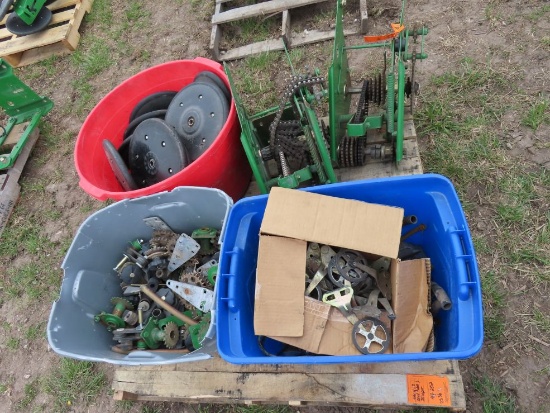 John Deere Seed Tubes, Scrapers and Wheels