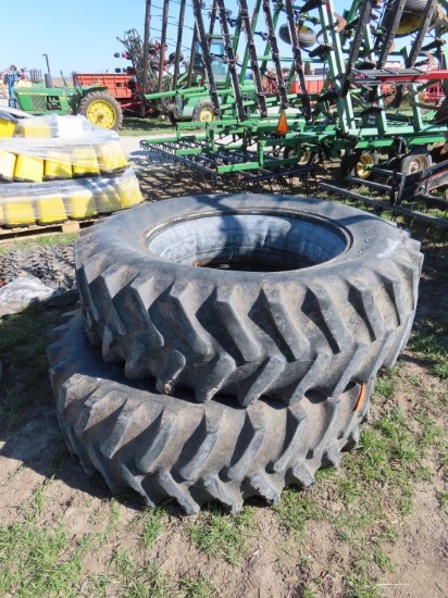 (2) Firestone 18.4R 38 Tires with Tubes