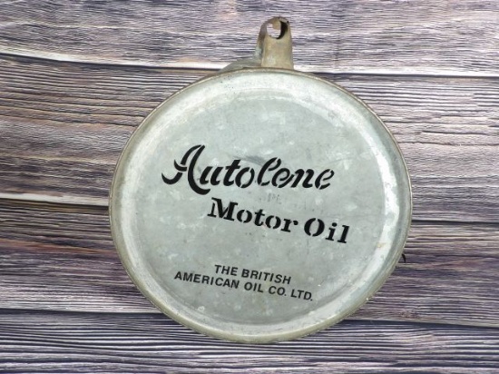 Autolene Motor Oil Rocker Can