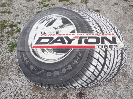 3 pc. Daytona Tire Sign
