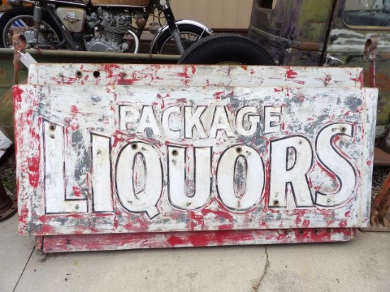Package Liquor Bullnose Neon Sign