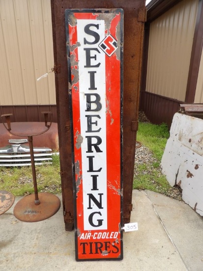 Seiberling Air-Cooled Tires Sign