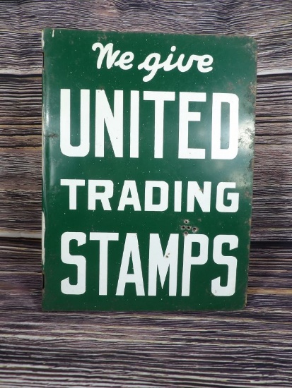 United Trading Stamps Flange Sign