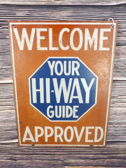 Hi-Way Guide Approved Sign