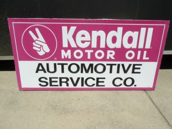 Kendall Motor Oil Service Sign