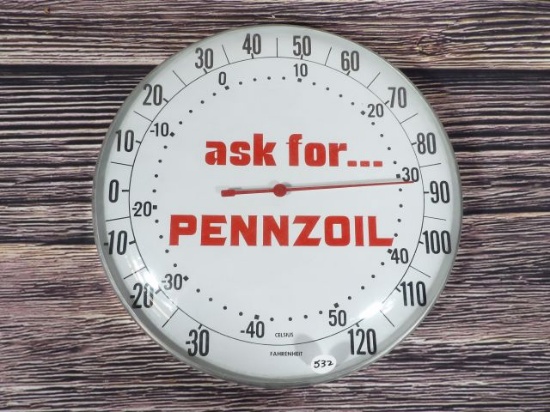 Pennzoil Motor Oil Thermometer