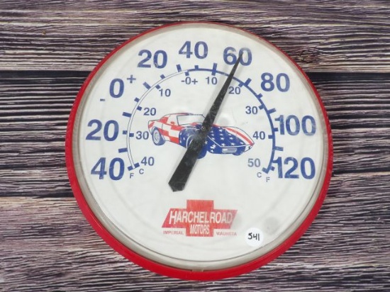 Harchel Road Motors Adv. Thermometer - Cheverolet