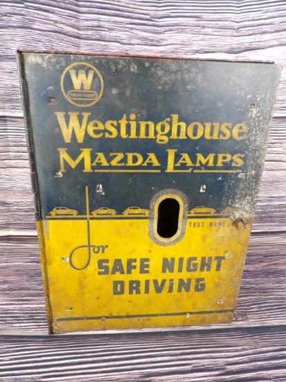 Westinghouse Mazda Lamps Service Station Cabinet