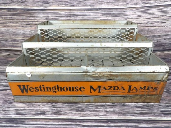 Westinghouse Mazda Lamp Display Rack