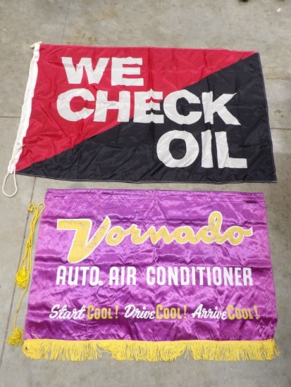 Lot of (2) Automotive Banners