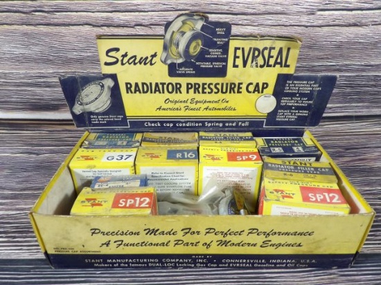 Stant Evrseal Radiator Cap Store Display
