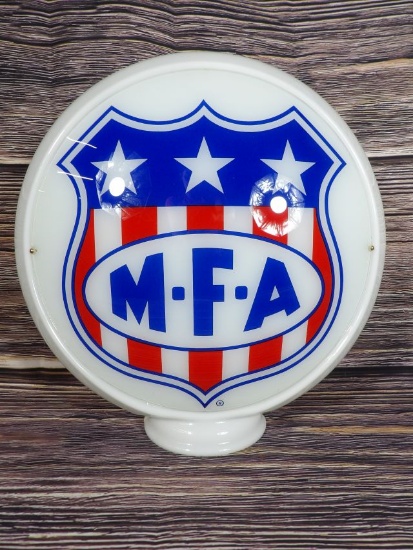 M. F. A. Gas Pump Globe