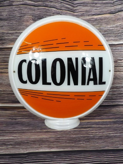 Colonial Gas Pump Globe