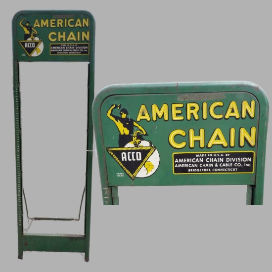 American Chain ACCO Display Rack