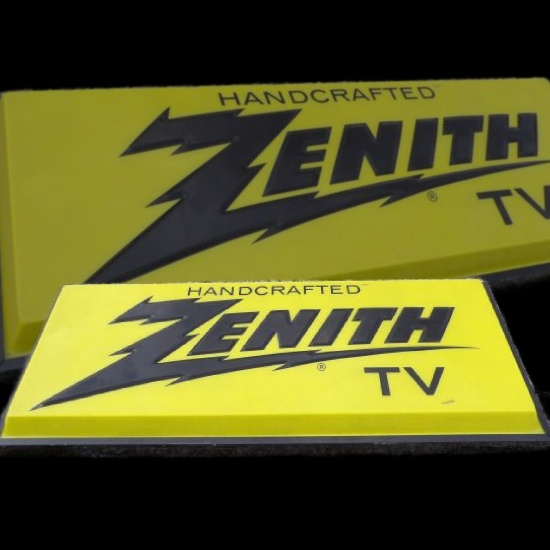 Zenith TV Light Sign