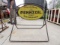 Pennzoil Safe Lubrication Curb Sign