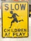 Slow Childrens Sign