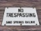 Sand Springs Railway Porc. Sign