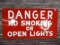 No Smoking Porc. Sign