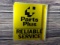 Parts Plus Store Flange Sign