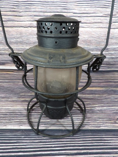 A.T. & S.F. Ry RR Lantern