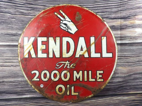 Kendall Motor Oil Sign