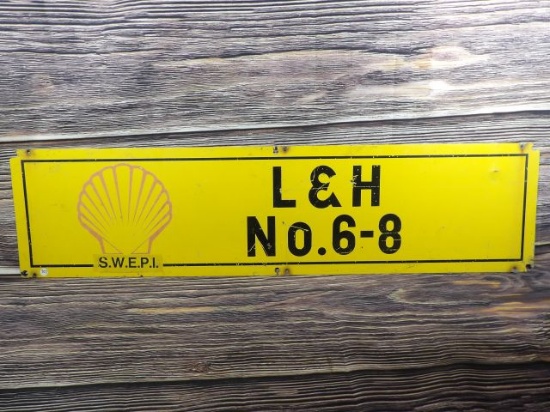 Shell Oil Company Lease Sign
