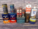 Lot of Automotive Tins and Memorabilia