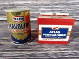 Atlas Battery & Texaco Radios