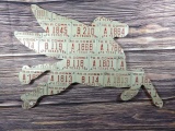 Texas License Plate Pegasus - Mobil