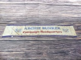 Archie Bunker Cloth Banner
