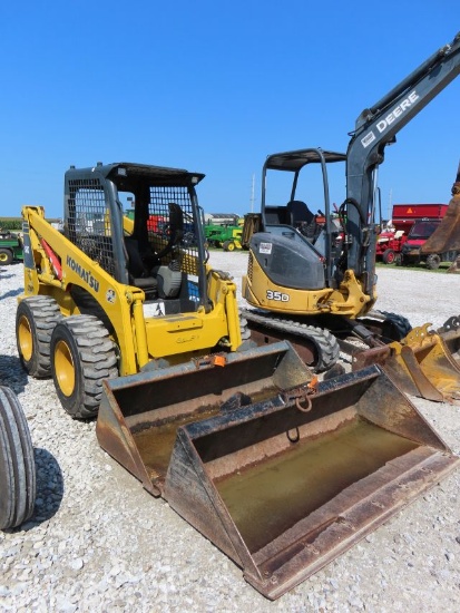 2008 Komatsu SK 815 Skid Steer