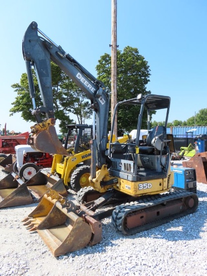 John Deere 35D Mini Excavator
