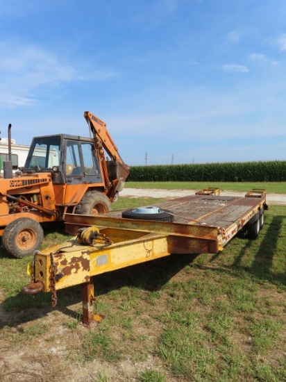 1990 Kiefer Built Pintle Hitch Trailer