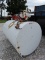 Damaged 500 gal Fuel Tank