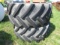 (2) Goodyear Radial 800/65 R32 Combine Tires