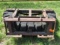 Skid Steer Rubber Tire Alley Scraper