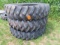 (3) 18.4 42 Tires