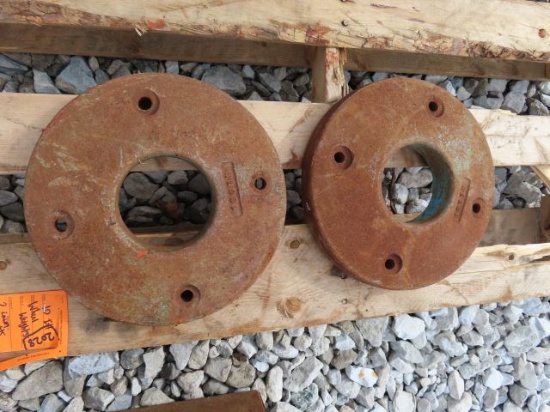 (2) Lawn Tractor Wheel Weights