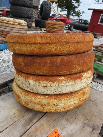 (4) AC Wheel Weights
