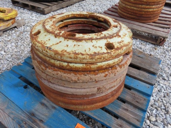 (8) Oliver / White Wheel Weights